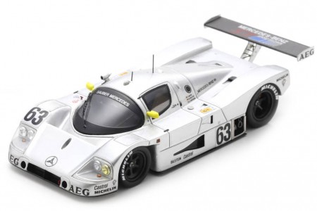 SAUBER C9 Ganador 24h LeMans 1989 Mass / Dickens / Reuter - Spark Escala 1:43 (43LM89)