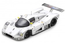 SAUBER C9 Winner 24h LeMans 1989 Mass / Dickens / Reuter - Spark Scale 1:43 (43LM89)