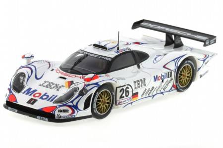 PORSCHE 911 GT1 - No.26 Winner Le Mans 1998 - A. McNish / L. Aiello / S. Ortelli - Spark 1/43