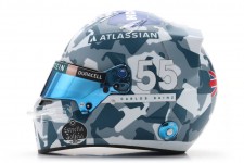 CASCO BELL Carlos Sainz Williams British GP 2025 - Spark Escala 1:5 (5HF218)