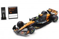 McLaren MCL39 Campeon Del Mundo 3rd GP Abu Dhabi - Spark Escala 1:64 (64S078)