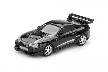 TOYOTA Supra MK4 (A80) VeilSide Combat V-II 2011 Black - MiniGT Scale 1:64 (MGT01107L)