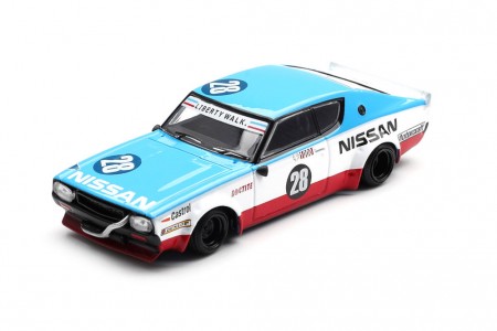 NISSAN GT-R (KOGC110) Skyline Kenmeri Liberty Walk Nissan Racing 75 Concept - MiniGT Escala 1:64 (MGT01212R)