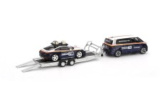 PORSCHE 911 Dakar / Volkswagen ID. Buzz Porsche Centrum Gelderland Roughroads Set - MiniGT Escala 1:64 (MGTS0019)