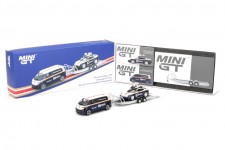 PORSCHE 911 Dakar / Volkswagen ID. Buzz Porsche Centrum Gelderland Roughroads Set - MiniGT Scale 1:64 (MGTS0019)