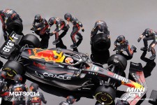 RED BULL Racing RB19 World Champion Winner GP Japan 2023 M. Verstappen - MiniGT Scale 1:64 (MGTS0014)