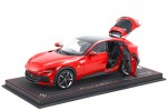 FERRARI Purosangue 2022 Rosso Corsa - Con Vitrina - BBR Escala 1:18 (HE180052ADIE-V)