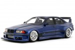 BMW E36 LTO Sedan Turbo Khyzyl Saleem Blue - OttoMobile Escala 1:18 (OT1174)