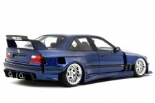BMW E36 LTO Sedan Turbo Khyzyl Saleem Blue - OttoMobile Escala 1:18 (OT1174)