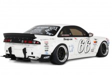 NISSAN Silvia S14 Boss Rocket Bunny 2024 White - OttoMobile Scale 1:18 (OT1240)