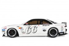 NISSAN Silvia S14 Boss Rocket Bunny 2024 White - OttoMobile Escala 1:18 (OT1240)