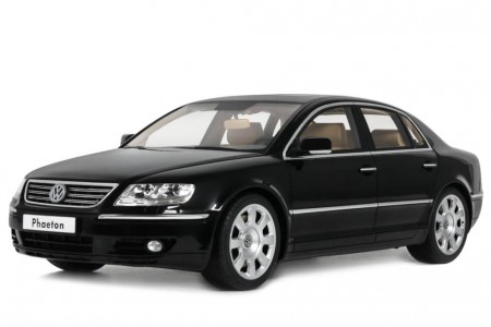 VOLKSWAGEN Phaeton 6.0 W12 Black L041 2005 - OttoMobile Scale 1:18 (OT1266)