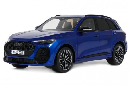 AUDI SQ5 TFSI 2024 Ultra Blue Metallic - OttoMobile Escala 1:18 (OT1281)