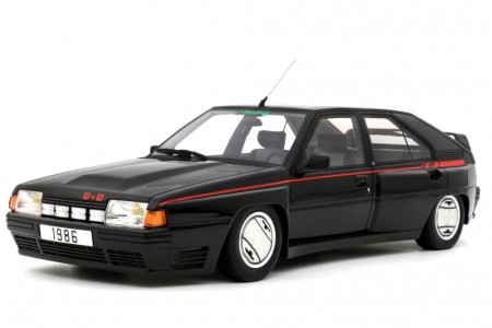 CITROEN BX 4TC Client Serie 200 1985 Black - OttoMobile Escala 1:18 (OT763)