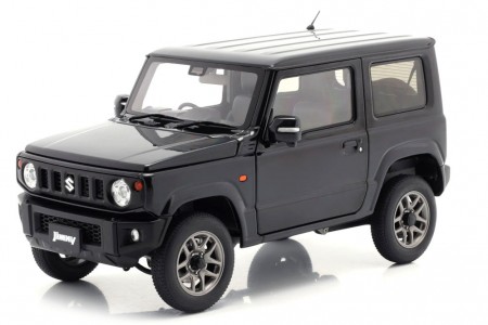SUZUKI Jimny (JB64) RHD 2018 Black - AutoArt Escala 1:18 (78503)