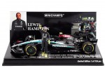 MERCEDES W15 Ultimo GP En Mercedes GP Abu Dhabi 2024 L. Hamilton - Minichamps Escala 1:43 (410242444) MERCEDES W15 Ultimo GP En Mercedes GP Abu Dhabi 2024 L. Hamilton - Minichamps Escala 1:43 (410242444)
