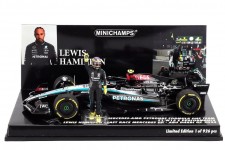 MERCEDES W15 Ultimo GP En Mercedes GP Abu Dhabi 2024 L. Hamilton - Minichamps Escala 1:43 (410242444)