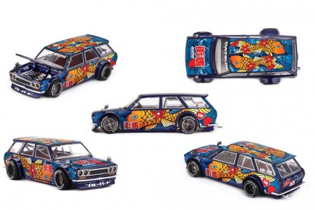DATSUN 510 Wagon KOI V1 1969 - Kaido House Escala 1:64 (KHMG248)