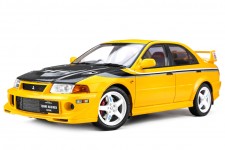 MITUSBISHI Lancer Evo VI GSR T.M.E. Tommy Makinen Edition 2000 Yellow - Motorhelix Scale 1:18 (M84306)