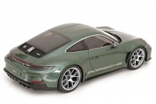 PORSCHE 911 (992) S/T 2023 Green Metallic - Norev Escala 1:12 (127552)