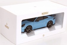 PORSCHE 911 (992) GT3 Weissach Package 2025 Gulf Blue - Norev Scale 1:18 (187000)