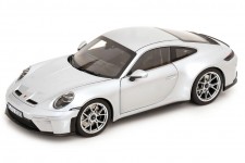 PORSCHE 911 (992) GT3 Touring 2025 Silver - Norev Escala 1:18 (187002)