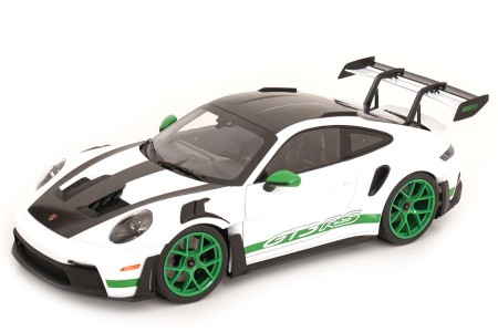 PORSCHE 911 (992) GT3 RS Coupe 2022 White - Norev Escala 1:12 (127535)
