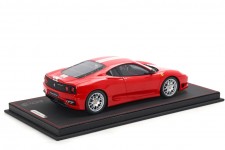 FERRARI 360 Challenge Stradale With Italian Stripe 2003 Rosso Corsa - BBR Scale 1:18 (P18262A)