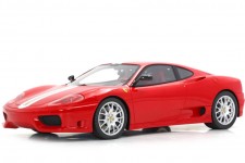 FERRARI 360 Challenge Stradale With Italian Stripe 2003 Rosso Corsa - BBR Escala 1:18 (P18262A)