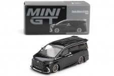 TOYOTA Alphard 40 KUHL 2025 Balck - MiniGT Escala 1:64 (MGT01179L)