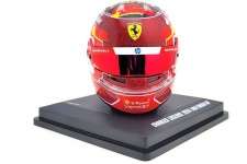 CASCO BELL Charles Leclerc GP Abu Dhabi 2024 Ferrari - LookSmart Scale 1:5 (LSHEL017)