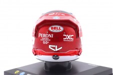 CASCO BELL Charles Leclerc GP Abu Dhabi 2024 Ferrari - LookSmart Escala 1:5 (LSHEL017)