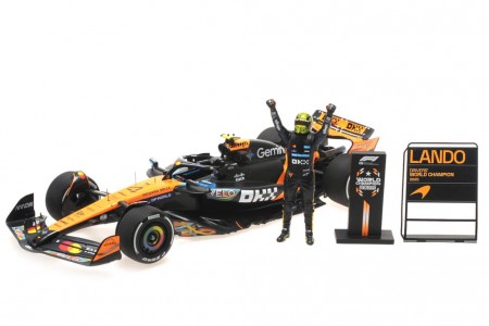 McLaren MCL39 World Champion 3rd GP Abu Dhabi 2025 - Minichamps Scale 1:18 (537254104)
