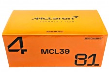 McLaren MCL39 Campeon del Mundo 3rd GP Abu Dhabi 2025 - Minichamps Escala 1:18 (537254104)