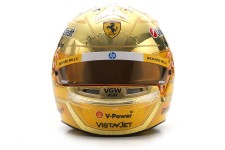 BELL HELMET Lewis Hamilton GP Singapur 2025 Ferrari  - LookSmart Scale 1:5 (LSHEL023)