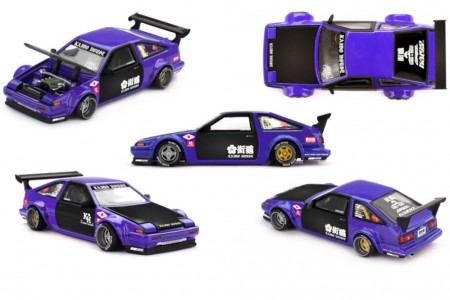 TOYOTA AE86 Sprinter Trueno Touge V1 1983 - Kaido House Scale 1:64 (KHMG254)