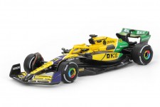 McLaren MCL38 2nd GP Monaco 2024 Oscar Piastri - MiniGT Escala 1:64 (MGT01165L)