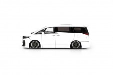 TOYOTA Vellfire 40 KUHL 2025 White - MiniGT Scale 1:64 (MGT01180L)