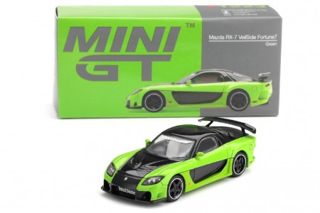 MAZDA RX-7 Veilside Fortune7 2012 Green - MiniGT Scale 1:64 (MGT01223L)