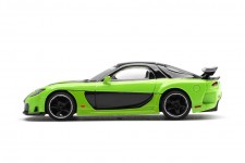 MAZDA RX-7 Veilside Fortune7 2012 Green - MiniGT Escala 1:64 (MGT01223L)