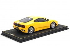 FERRARI 360 Challenge Stradale 2003 Giallo Modena - Con Vitrina - BBR Escala 1:18 (P18262B-V)
