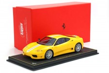 FERRARI 360 Challenge Stradale 2003 Giallo Modena - Con Vitrina - BBR Escala 1:18 (P18262B-V)