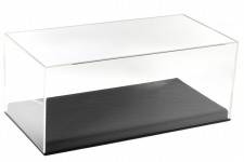 VITRINA BBR Cuero Negra - Escala 1/18 - 32,3 x 16,0 x 13,5 cm