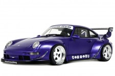 PORSCHE 911 (993) RWB Rauh-Welt Son Goku 2025 Purple - GT Spirit Scale 1:18 (GT571)