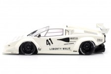 LAMBORGHINI Countach LBWK Bodykit 2024 White - GT Spirit Scale 1:18 (Z356-WH)