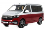VOLKSWAGEN T6.1 2021 California Red / Silver - OttoMobile Escala 1:18 (OT1342)