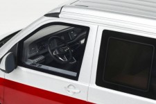 VOLKSWAGEN T6.1 2021 California Red / Silver - OttoMobile Escala 1:18 (OT1342)