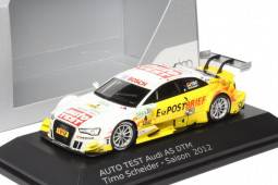 AUDI A5 Auto Test - No.4 DTM 2012 - Timo Scheider "Audi collection"