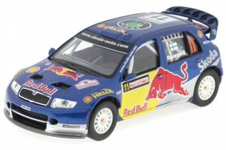 SKODA Fabia WRC Evo II - No.11 Rally Turkey 2006 - Rovanpera / Pietilai - Abrex Scale 1/43