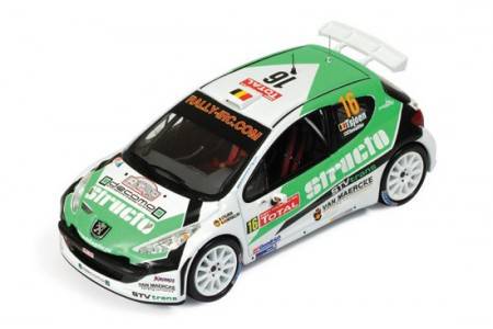 PEUGEOT 207 S2000 - nº16 Rally Bélgica 2009 - Tsjoen / Chevaillier